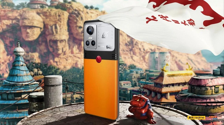 Специально для фанатов — Realme представила в Китае смартфон GT Neo 3 в дизайне «Наруто»