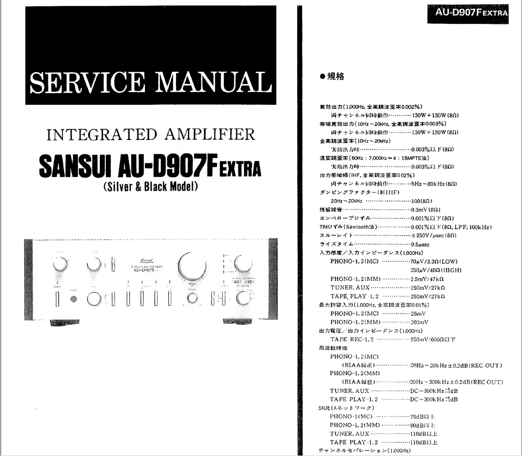 Эксгибиционизм Sansui AU-D907X? Поехали - 4