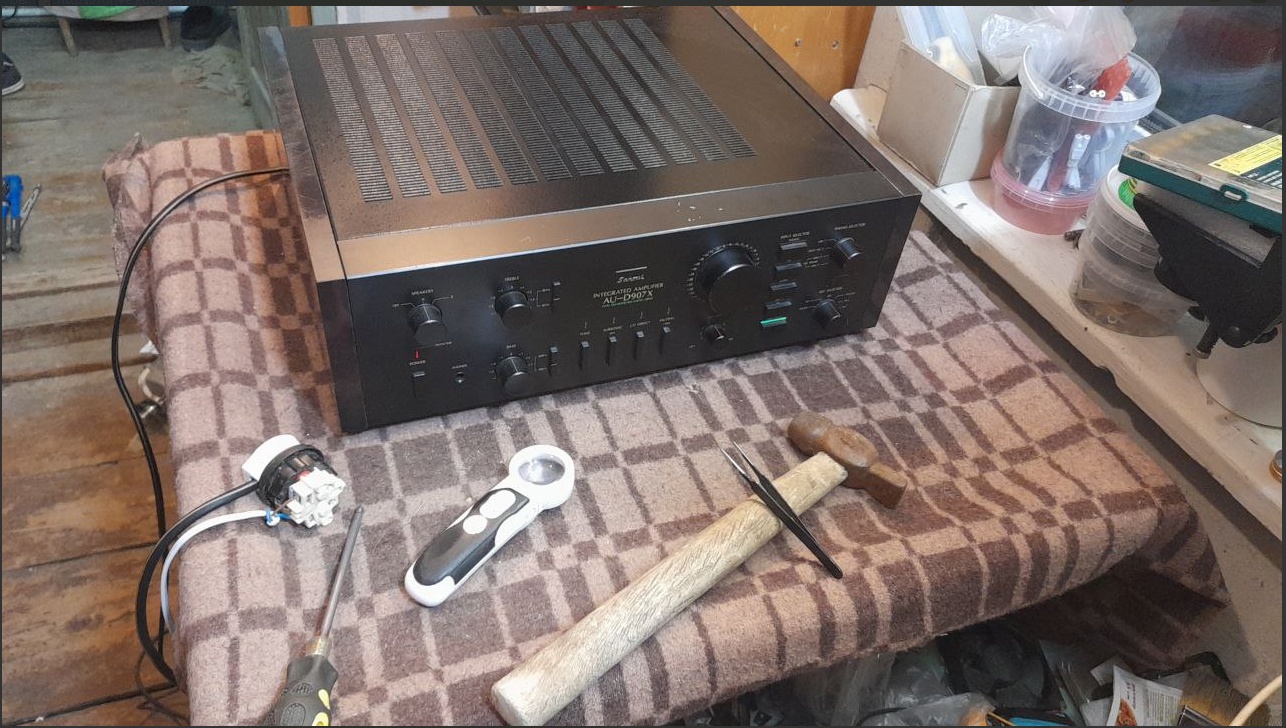 Эксгибиционизм Sansui AU-D907X? Поехали - 1