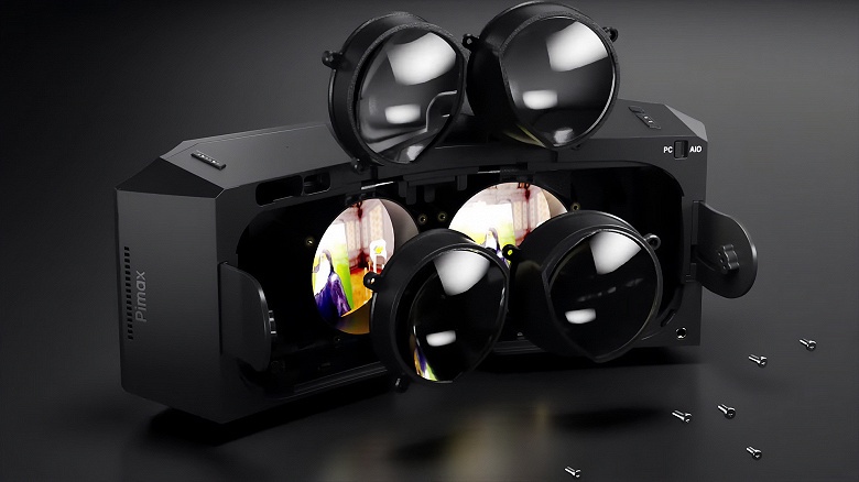 VR-шлем Pimax Crystal оснастили экранами с квантовыми точками и mini-LED подсветкой