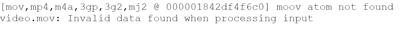 Рис. 11 Лог ошибки для video.mov Рис. 11 Лог ошибки для video.mov