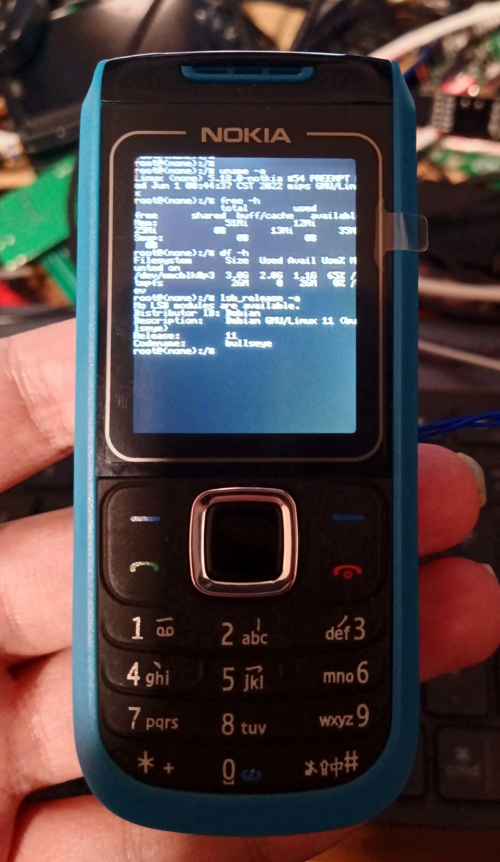 Notkia: одноплатник на Linux внутри Nokia 1680 - 4