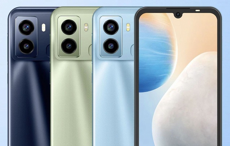 Компактный смартфон за 130 долларов с экраном диагональю 6,1 дюйма и аккумулятором емкостью 5000 мА&middot;ч. Представлен Tecno Pop 6