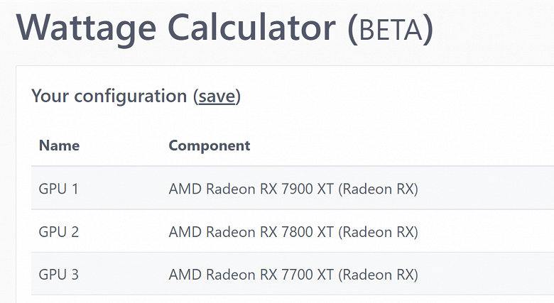 Radeon RX 7900 XT будет потреблять вдвое меньше энергии, чем GeForce RTX 4090? ПО Seasonic намекает именно на это