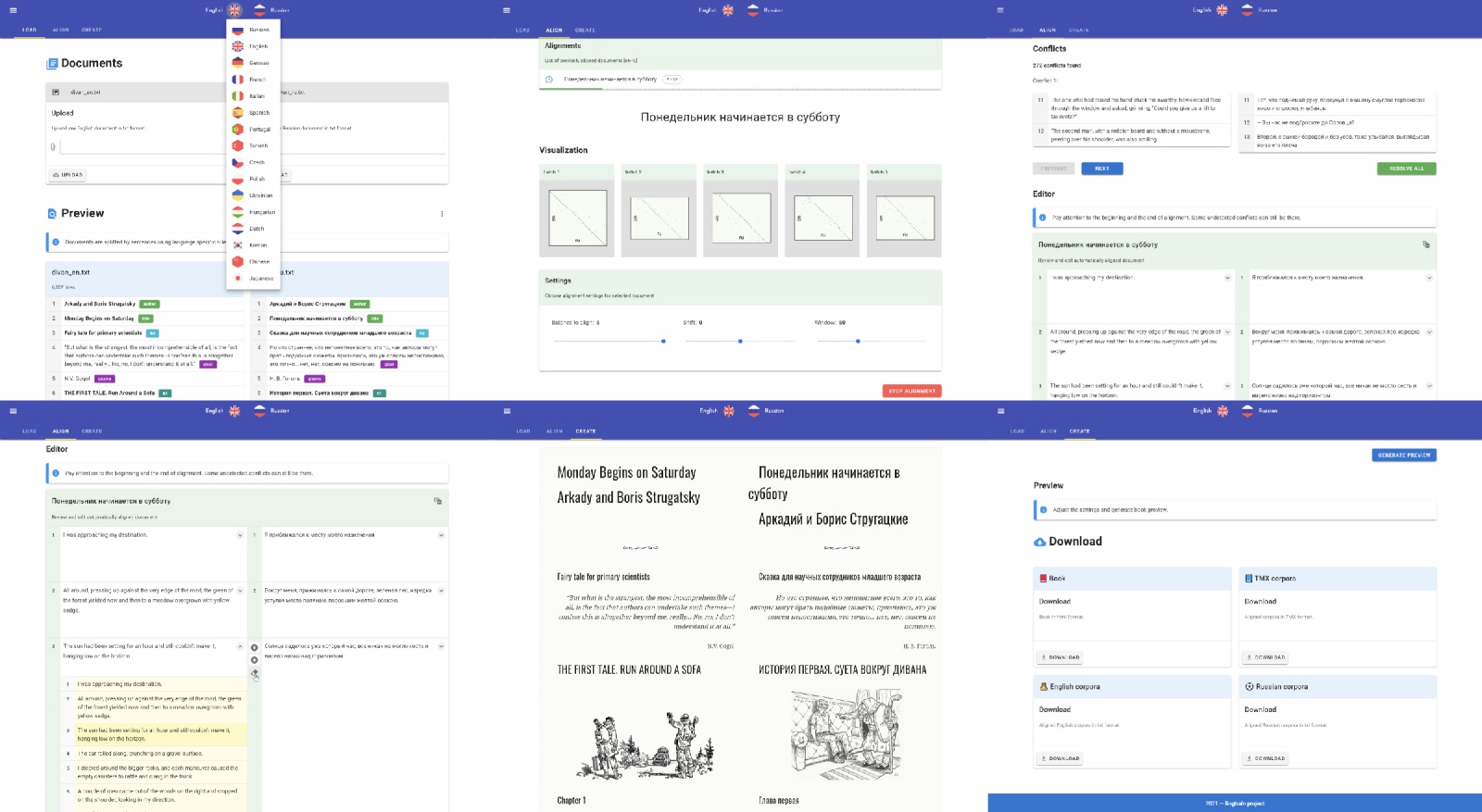 DIY. Книги для всех, даром - 2 Lingtrain app 1