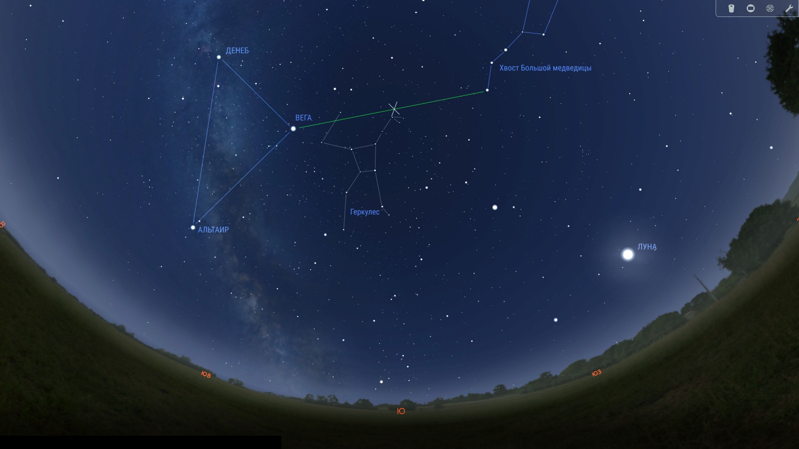 Ночь с 8 на 9 июня 2022 — максимум активности метеорного потока Тау-Геркулиды - 3 Ночь с 8 на 9 июня 2022 — максимум активности метеорного потока Тау-Геркулиды - 3