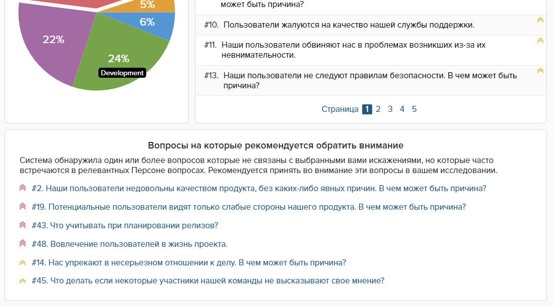 UX Core Persona - Дополнительные вопросы