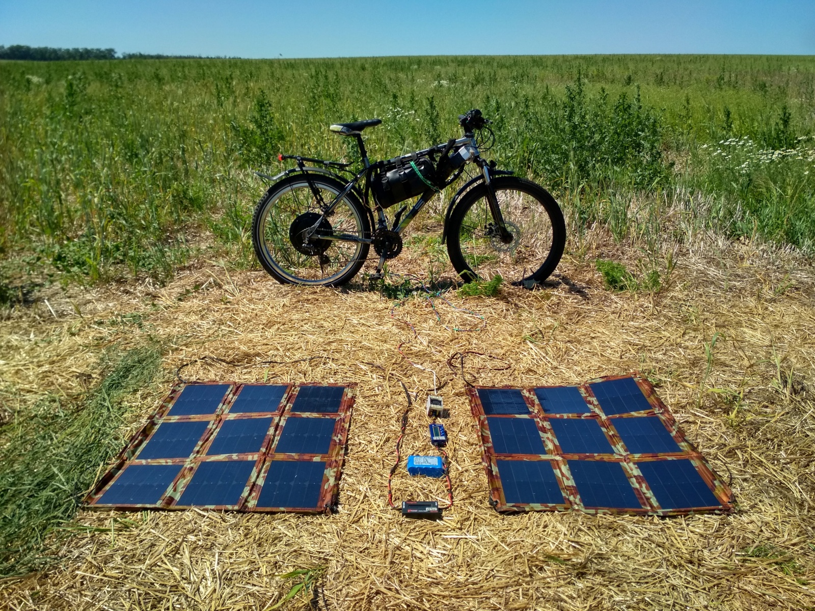 Едем на солнечной энергии. Солнечное зарядное устройство для электровелосипеда. Часть 1 - 3 Едем на солнечной энергии. Солнечное зарядное устройство для электровелосипеда. Часть 1 - 3