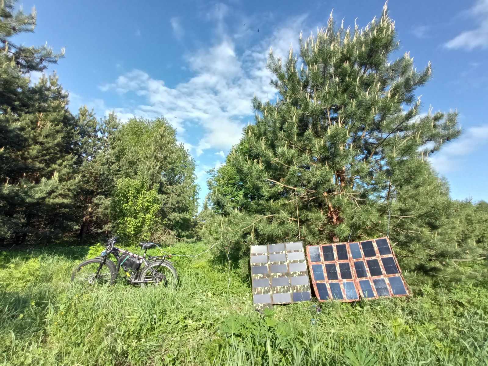 Едем на солнечной энергии. Солнечное зарядное устройство для электровелосипеда. Часть 1 - 7 Едем на солнечной энергии. Солнечное зарядное устройство для электровелосипеда. Часть 1 - 7