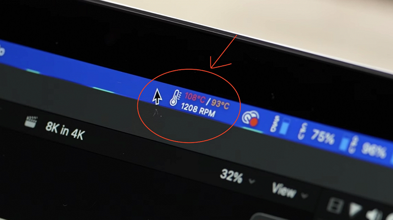 MacBook Pro на процессоре M2 оказался всего на 10% мощнее MacBook Pro на M1 &mdash; всё по причине перегрева