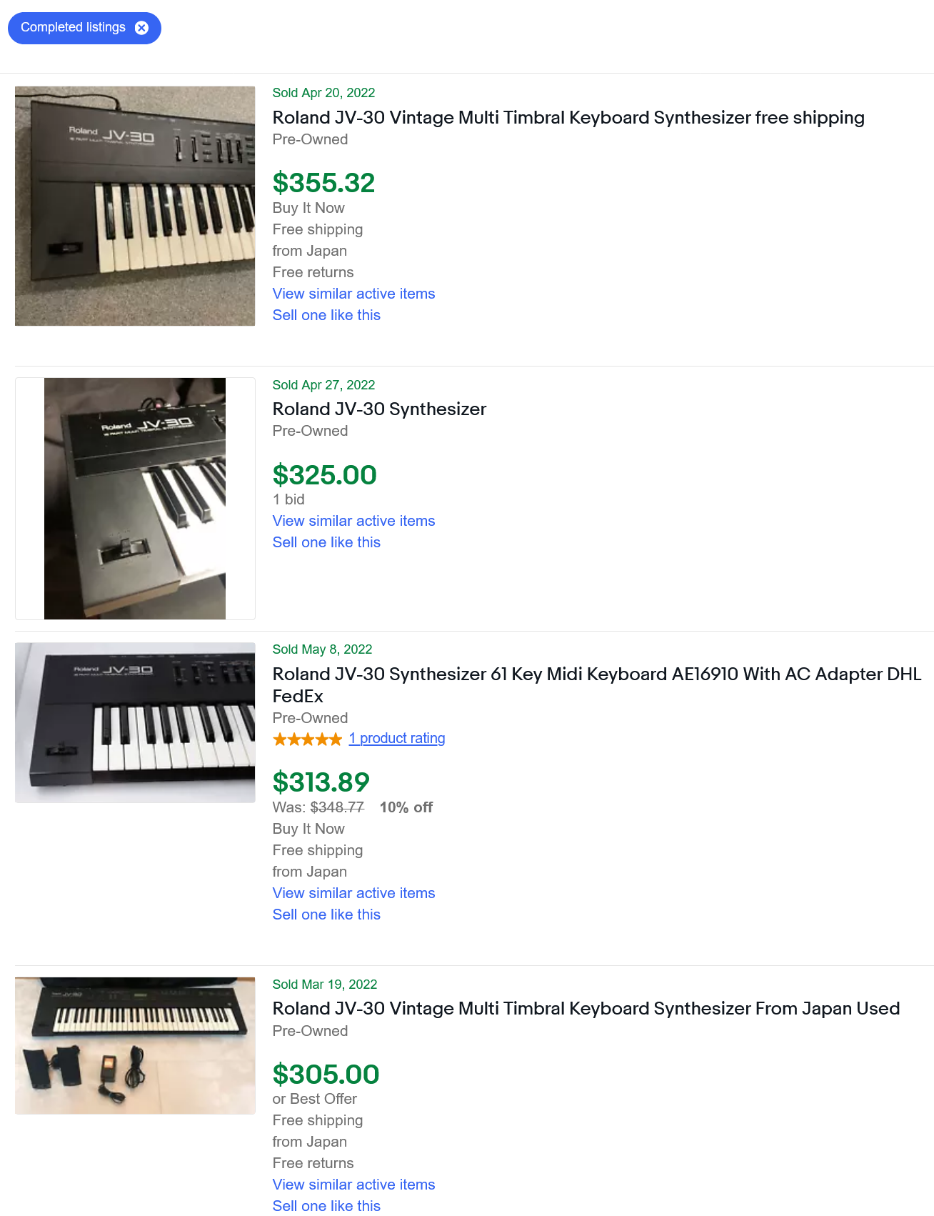 Возвращение к жизни Roland JV-30 за $5 - 17 Возвращение к жизни Roland JV-30 за $5 - 17