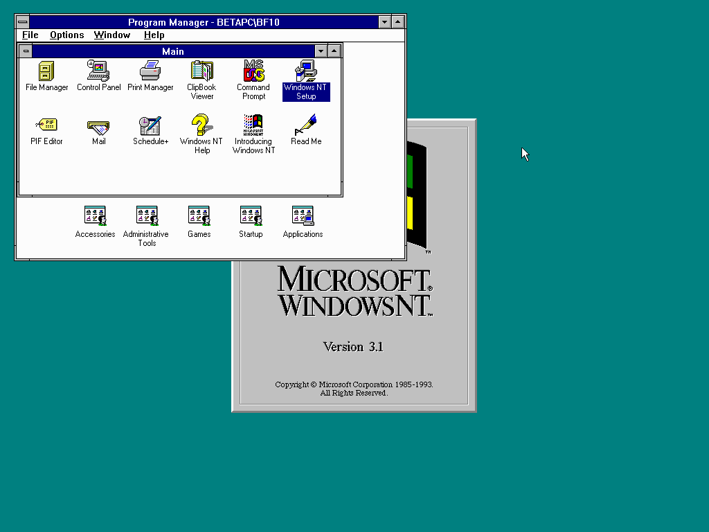 29 лет назад родилась Windows NT - 6