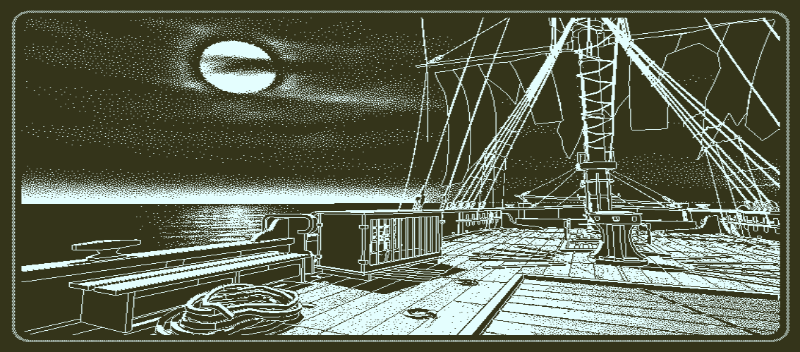 Скриншот из «Return of the Obra Dinn»