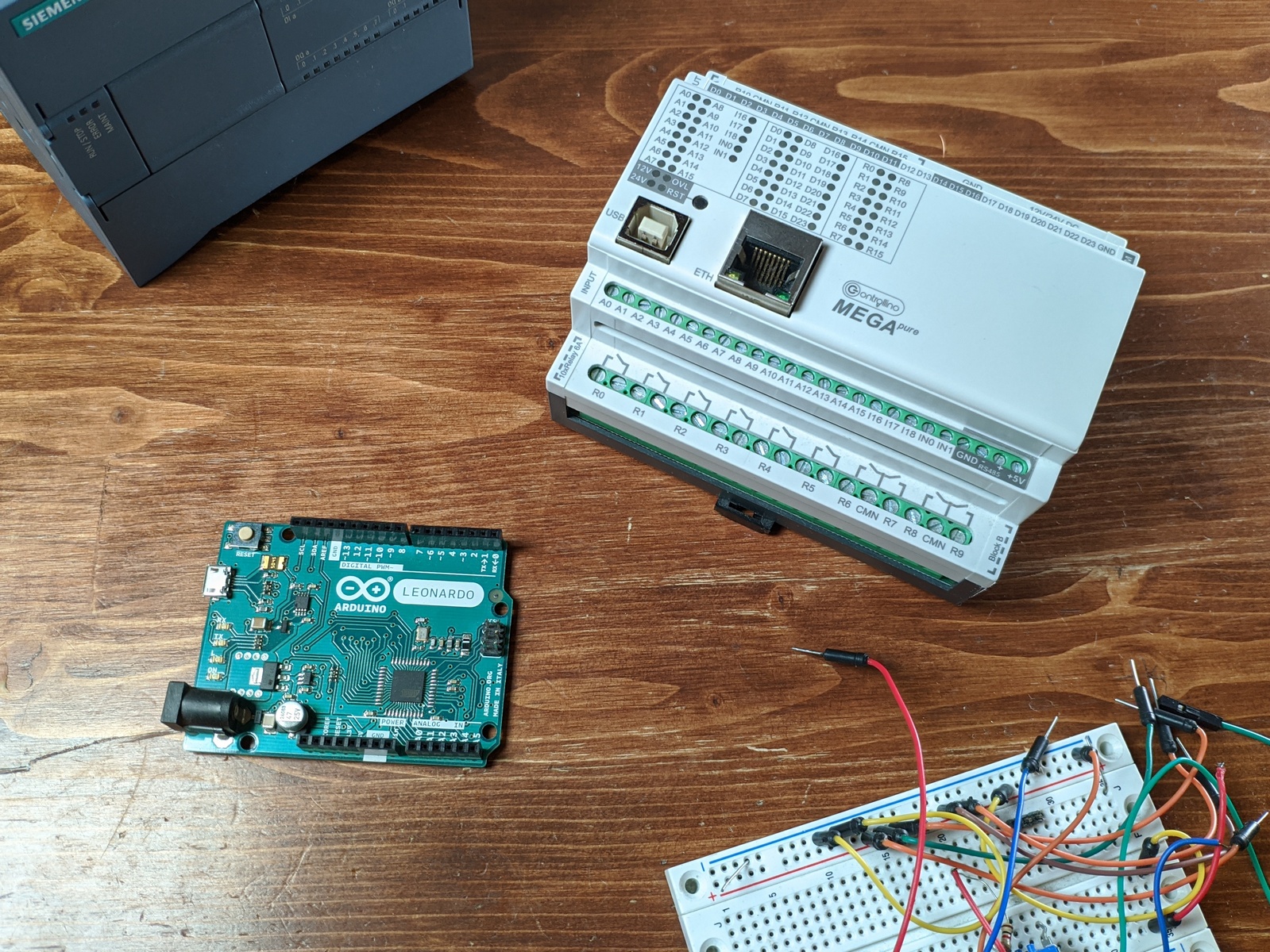 Controllino, Arduino и ПЛК S7-1200