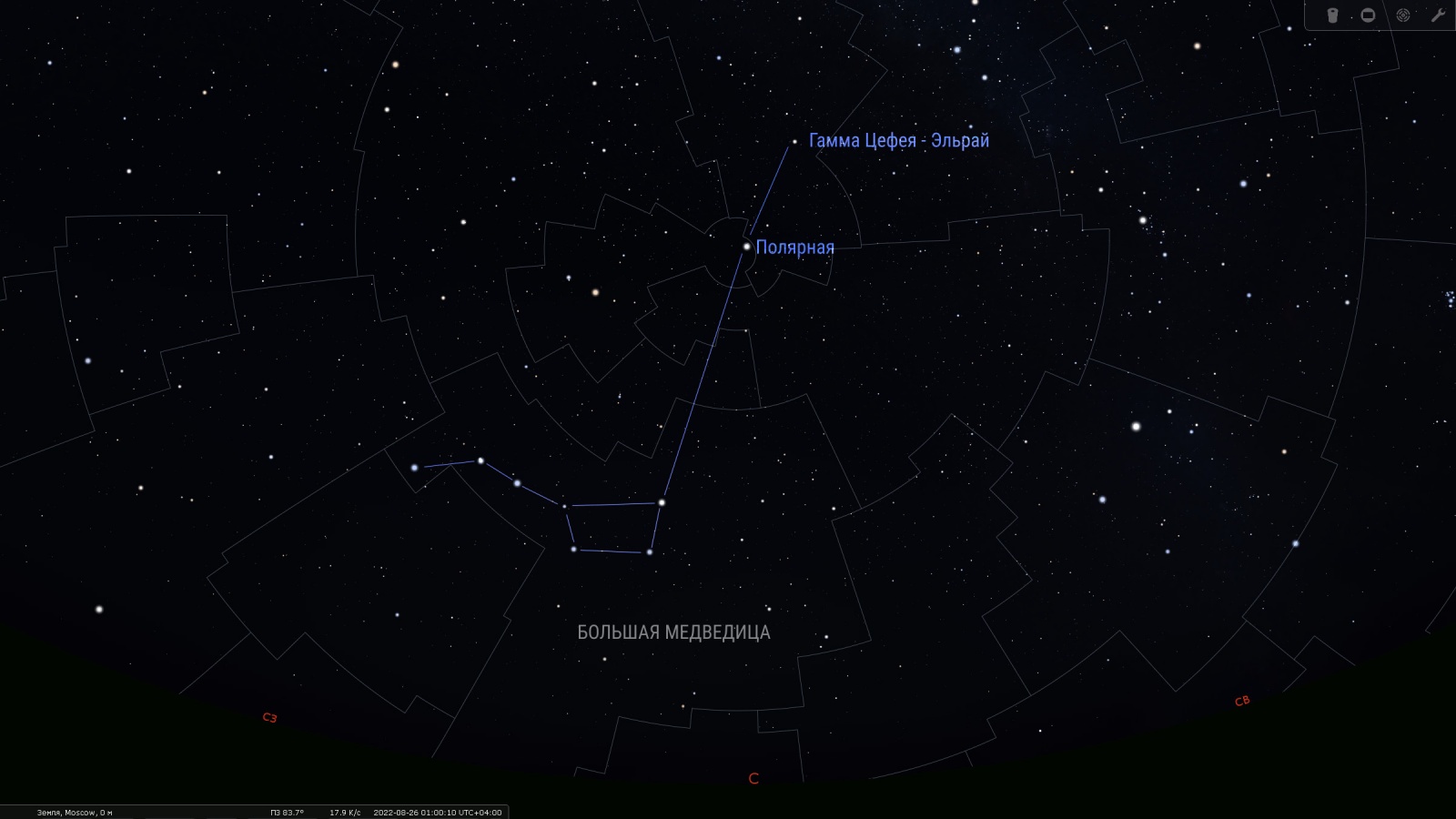 Ночь с 20 на 21 августа 2022. Околополярные созвездия — часть 4 - 17 Ночь с 20 на 21 августа 2022. Околополярные созвездия — часть 4 - 17