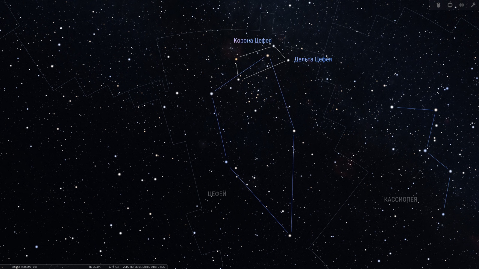 Ночь с 20 на 21 августа 2022. Околополярные созвездия — часть 4 - 23 Ночь с 20 на 21 августа 2022. Околополярные созвездия — часть 4 - 23