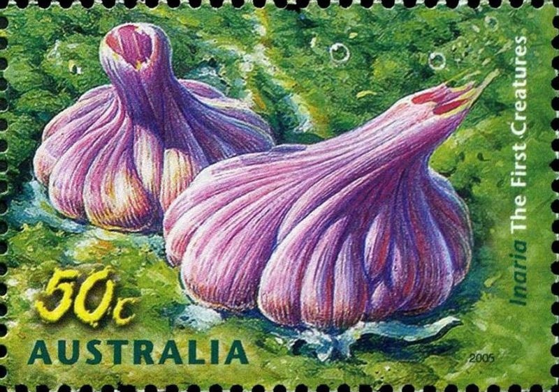 Инарии на австралийской почтовой марке.