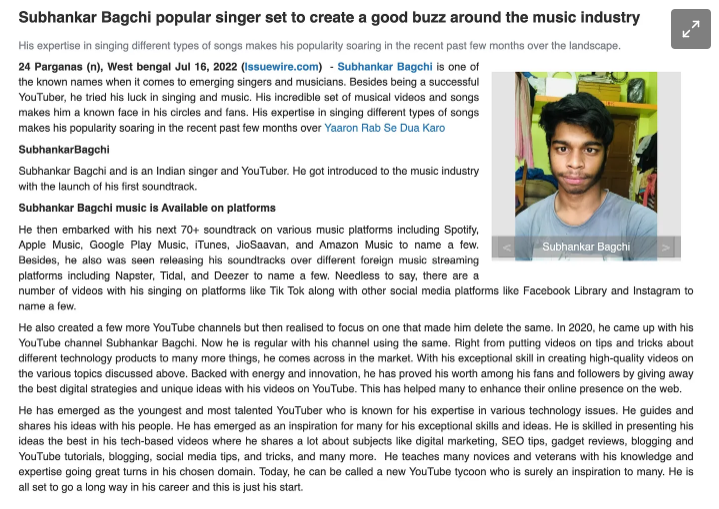 Хотите получить синюю галочку в Инстаграм? Притворитесь музыкантом, обманув Google - 3 Хотите получить синюю галочку в Инстаграм? Притворитесь музыкантом, обманув Google - 3