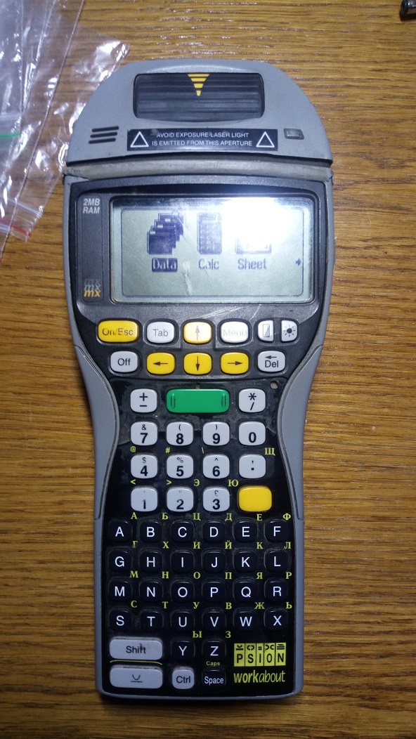 Psion Workabout MX 2MB, общий вид