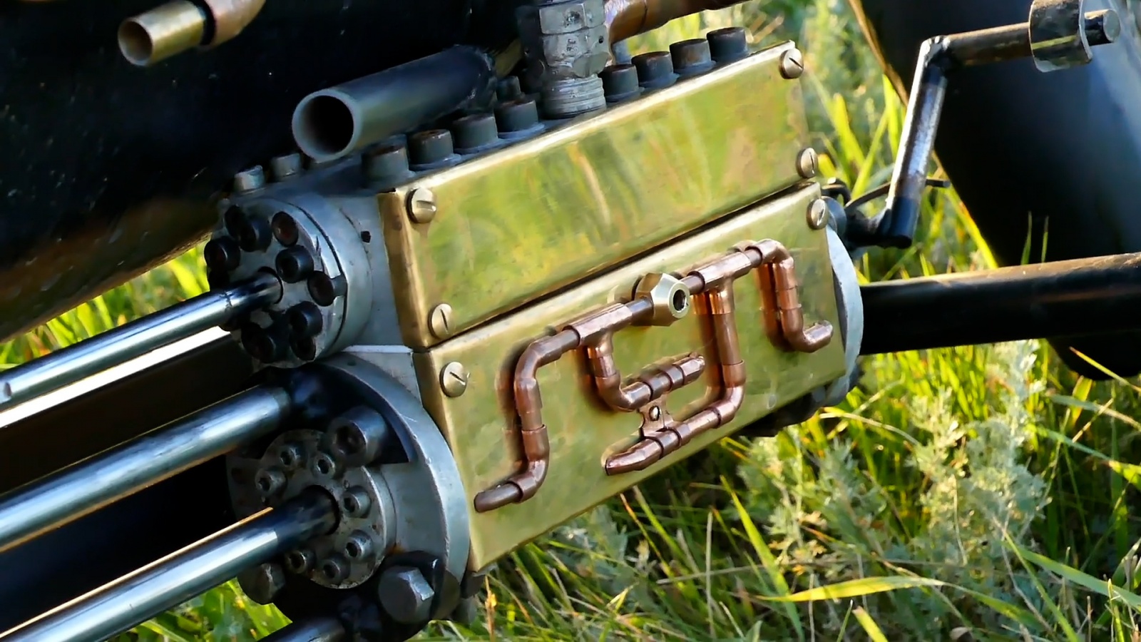 Паровой мотоцикл своими руками - 10