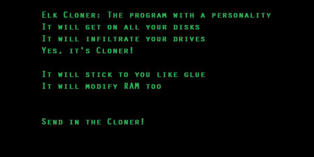 Самые известные и странные олдовые компьютерные вирусы: Creeper, Elk Cloner и другие - 4