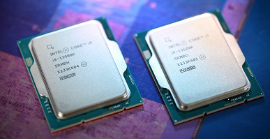Так выглядят Core i9-13900K и Core i5-13600K в наборе для проведения обзоров