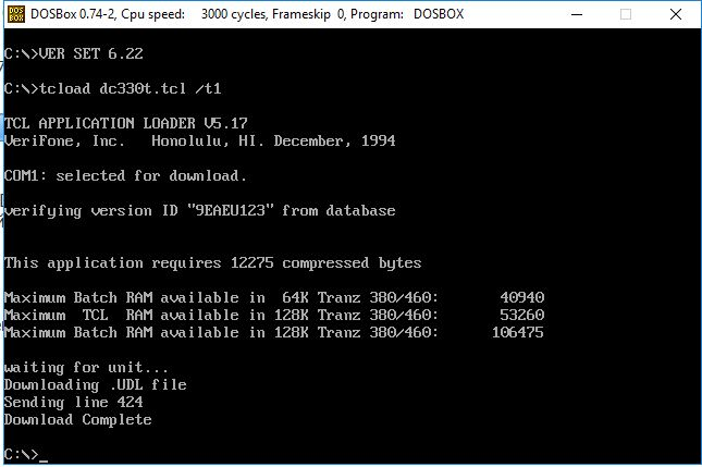 POS-terminal VeriFone Tranz 460 и его программирование - 16