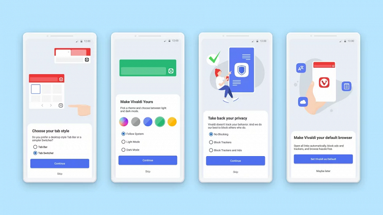 Альтернативный браузер Vivaldi для Android получил &laquo;быстрое и красивое&raquo; обновление
