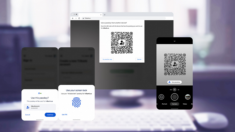 Google начала тестировать будущее без паролей в Chrome и Android