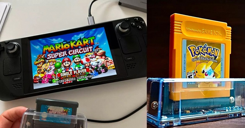 Специальный «физический» эмулятор позволит запускать оригинальные картриджи от Game Boy на Steam Deck