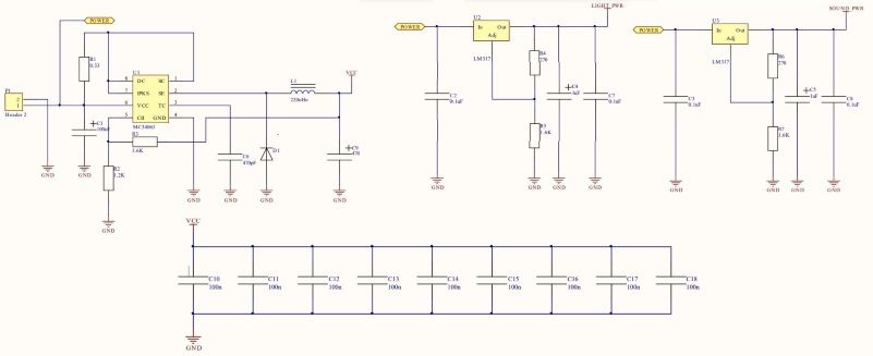 Светофор на логике со схемотехникой в стиле Beatles - 6 image