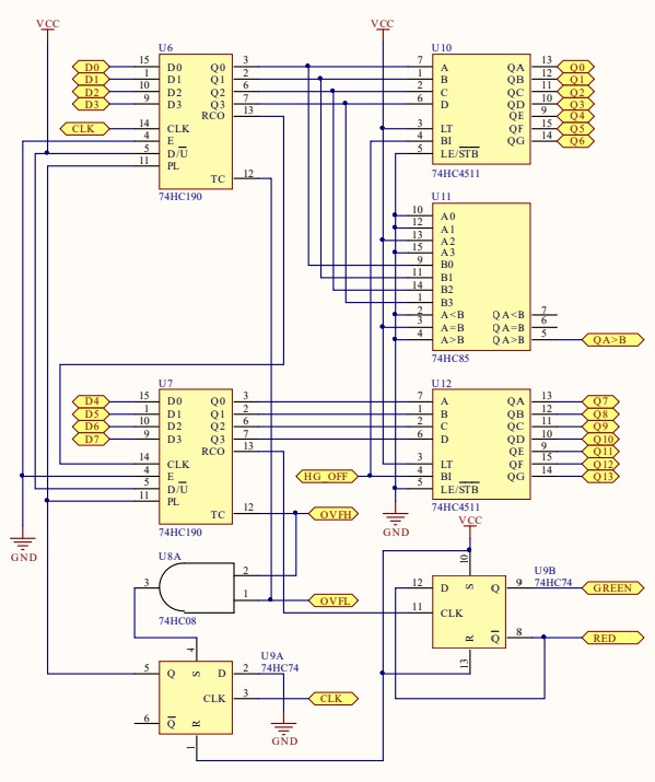 Светофор на логике со схемотехникой в стиле Beatles - 9 image