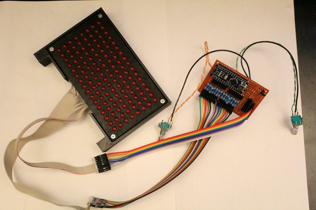 Светодиодная консоль для игры в Pong - 18 Светодиодная консоль для игры в Pong - 18