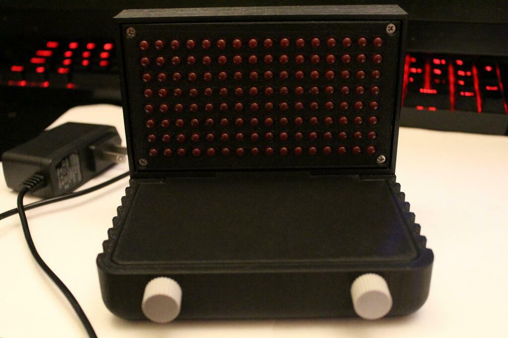 Светодиодная консоль для игры в Pong - 25