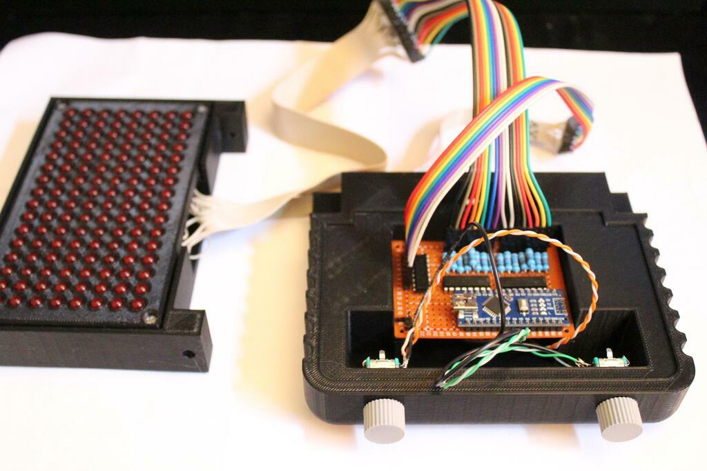 Светодиодная консоль для игры в Pong - 32 Светодиодная консоль для игры в Pong - 32