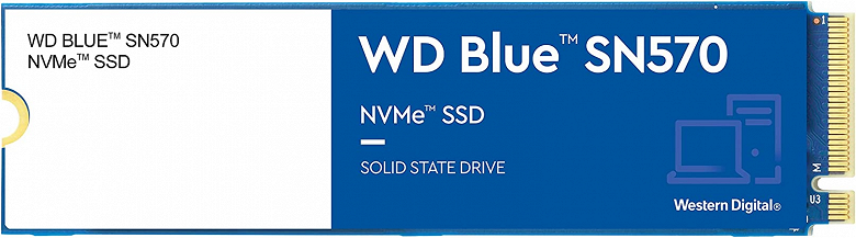 SSD Western Digital SN570 на 1 ТБ резко подешевел в Китае