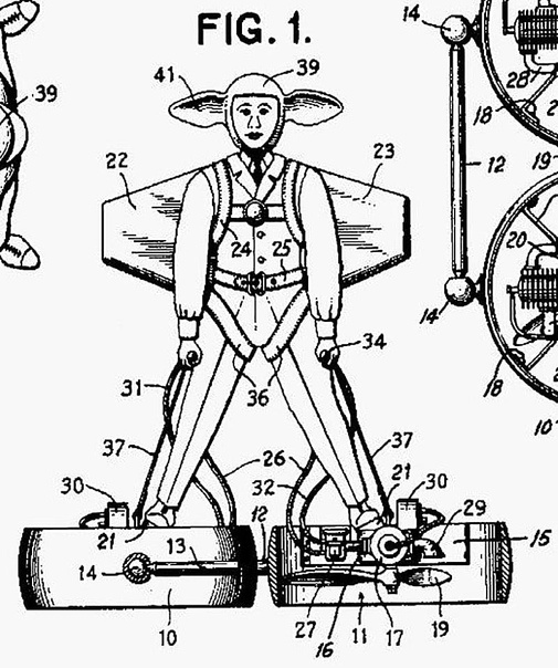 Необузданное желание взлетать вертикально может завести очень далеко. Да, это иллюстрация из очередного патента Циммермана