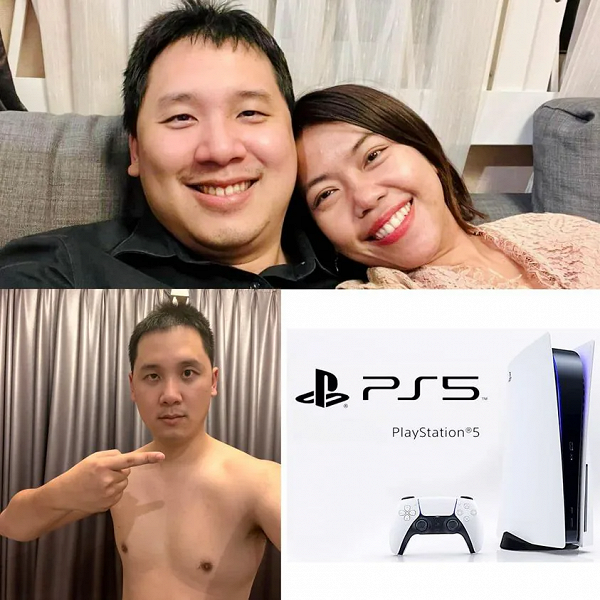 Игры во благо. Мужчина похудел на 10 кг благодаря PlayStation 5