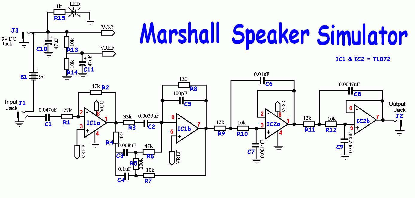 Аналоговая симуляция громкоговорителя Marshall - 16