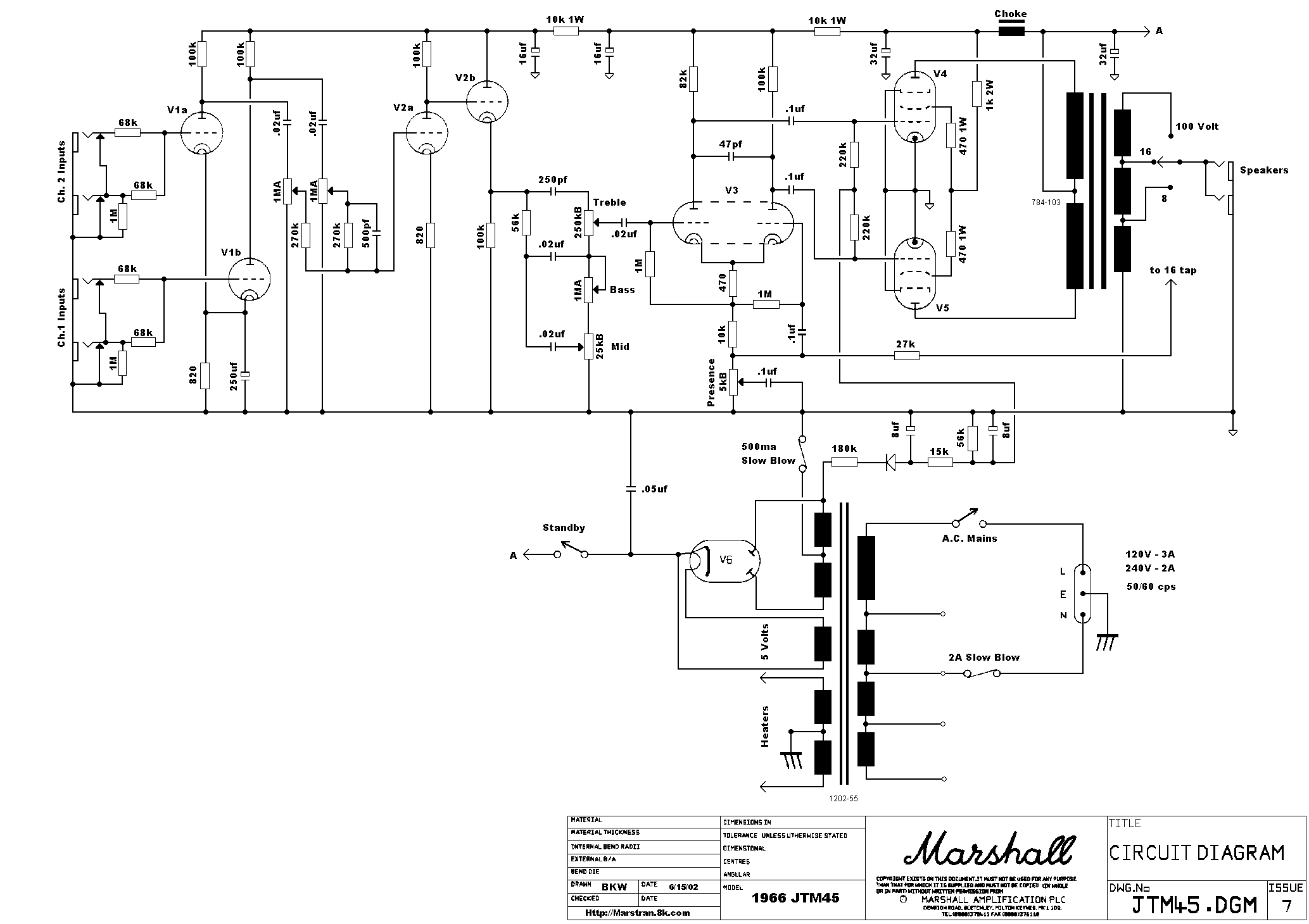 Аналоговая симуляция громкоговорителя Marshall - 6