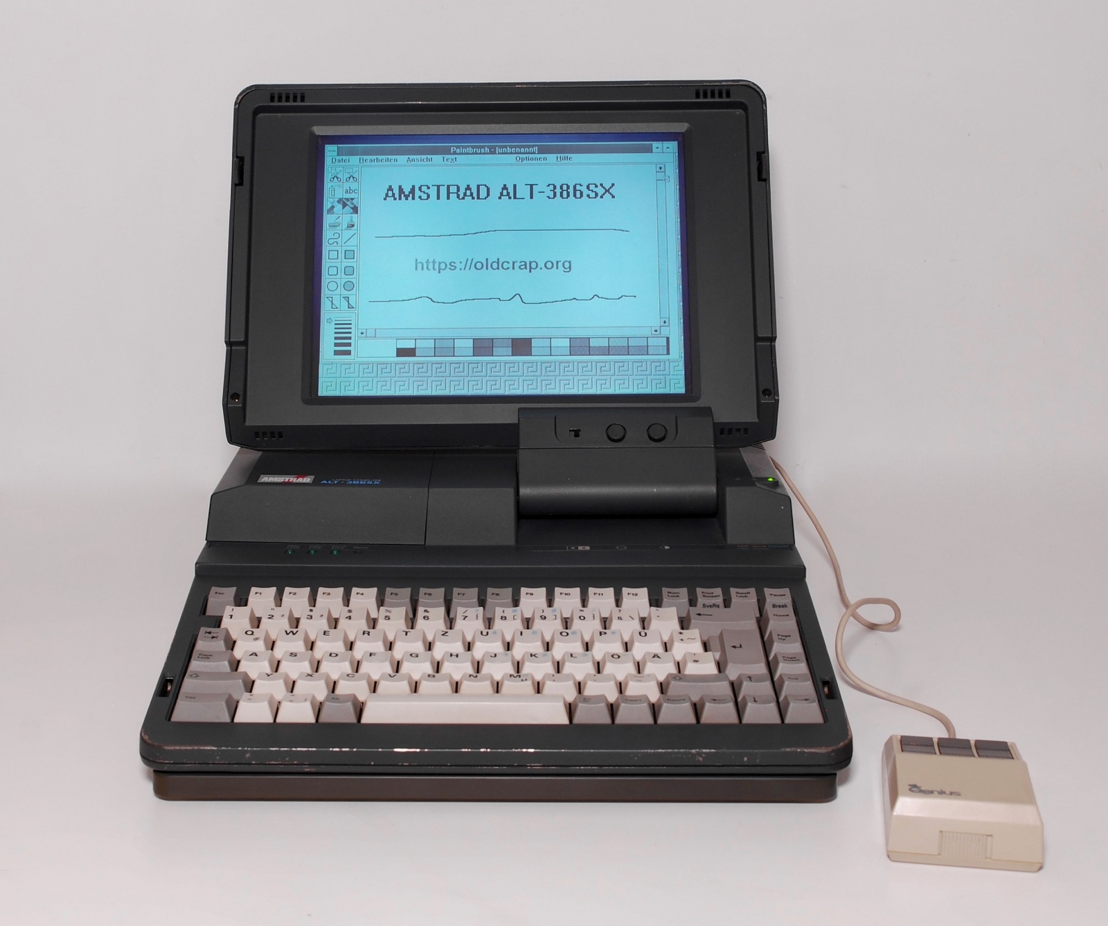 7 килограммов портативности, или ноутбук Amstrad ALT-386SX из 1988 года. Часть 1 - 3 7 килограммов портативности, или ноутбук Amstrad ALT-386SX из 1988 года. Часть 1 - 3