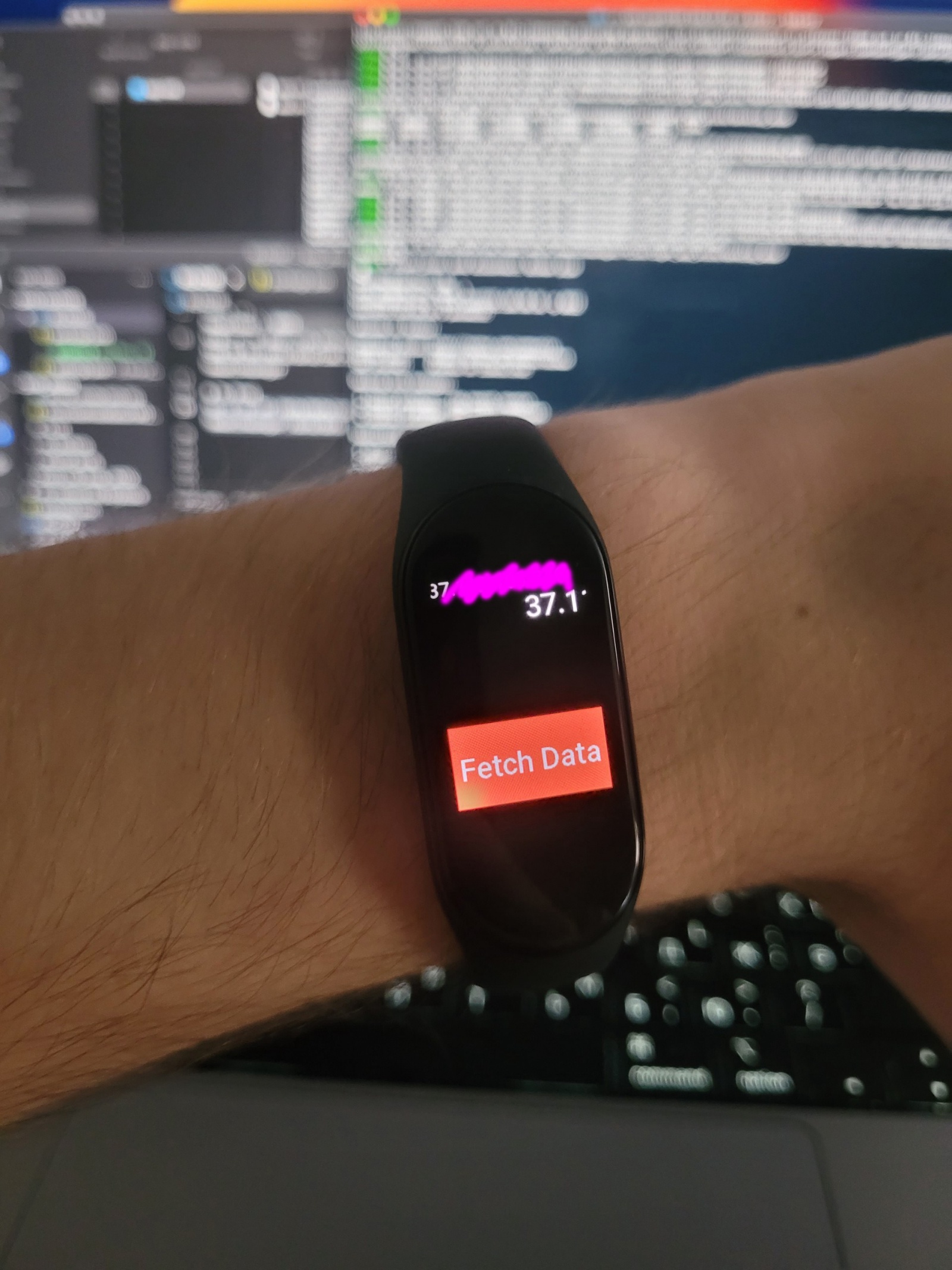 Пишем приложение на Mi Band 7 с сервисной частью - 16 Пишем приложение на Mi Band 7 с сервисной частью - 16