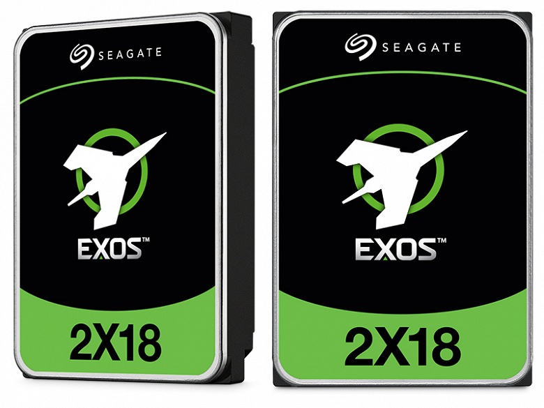 Представлены самые быстрые жесткие диски в мире от Seagate: 554 МБ/с и 18 ТБ