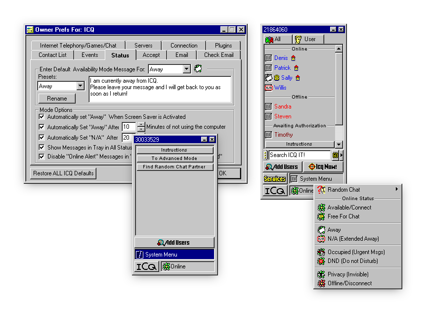 С днем рождения, ICQ - 2