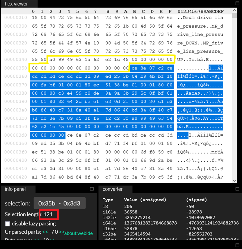 Исследование формата бинарных файлов на Python - 14