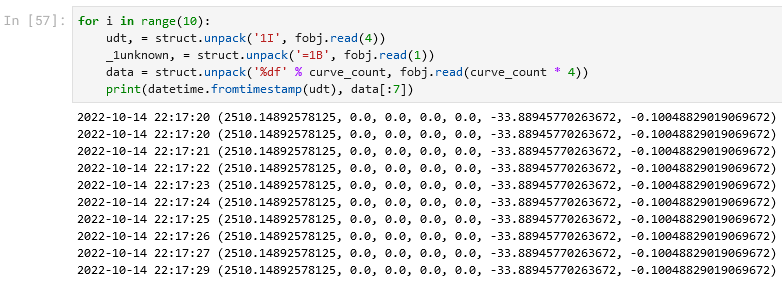 Исследование формата бинарных файлов на Python - 23