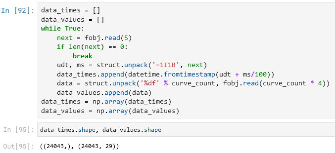 Исследование формата бинарных файлов на Python - 26