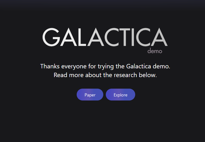 Пользователи быстро научили плохому &laquo;научную&raquo; нейросеть Galactica, а ведь она должна была генерировать тексты и помогать в написании статей