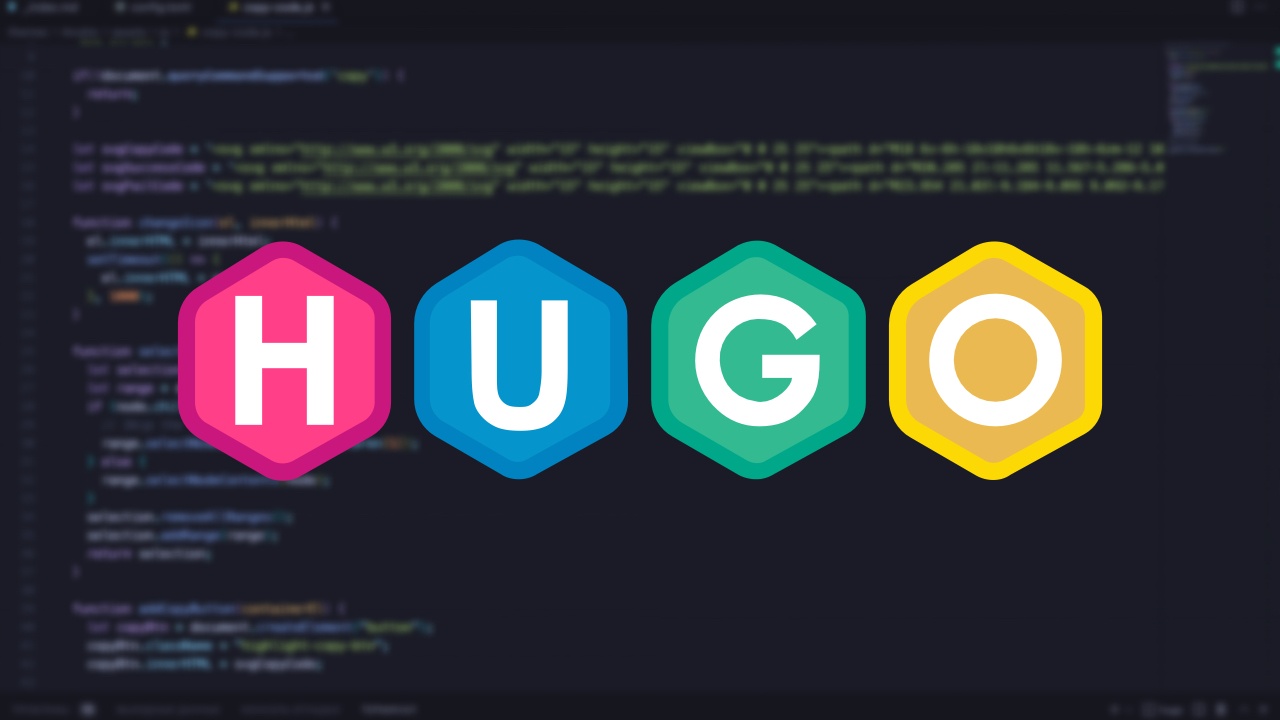 Генерация статических сайтов с Hugo - 1