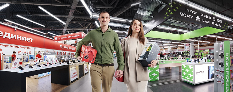 Совершенно новые магазины «Эльдорадо + М.Видео», объединяющее оба бренда, должны способствовать росту посещаемости и среднего чека